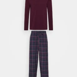 Pier One Pyjama - Bordeaux/Dark Blue