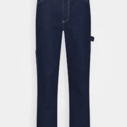 Pier One Relaxed Fit Jeans - Dark Blue
