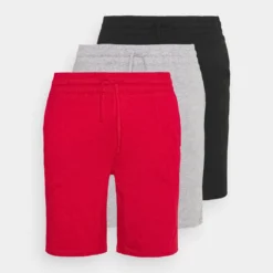 Pier One 3 Pack - Pyjamabroek - Black/Mottled Dark Grey/Red -Pier One-Winkel 1018d5571e7c4e20970232840d5a3d54 scaled