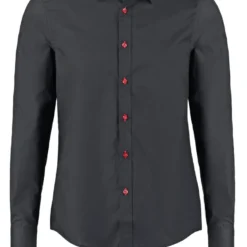 Pier One Overhemd - Black/Red -Pier One-Winkel 1457bf032630407d91c460f9847681a9