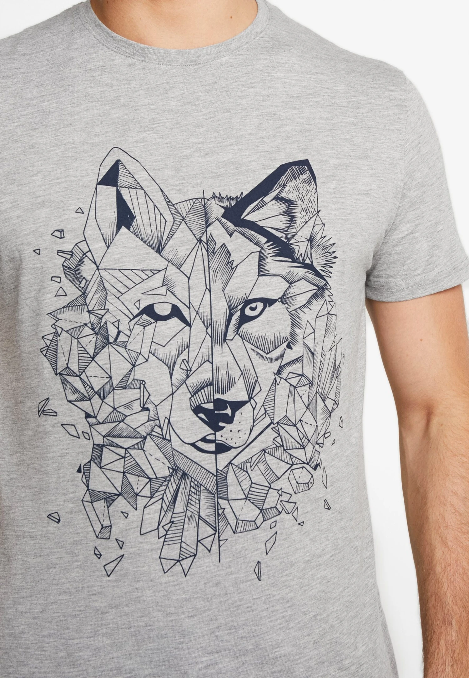 T-Shirt Print - Mottled Grey Pier One T-Shirt Print - Mottled Grey -Pier One-Winkel 19bac3e87c214150932db03a2c67e58e scaled