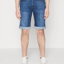 Pier One Jeansshort - Blue