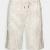 Pier One Linen Blend Drawcord Shorts- Shorts - Off-White 1 Pier One Linen Blend Drawcord Shorts- Shorts - Off-White -Pier One-Winkel 228637db60b840a58a2b5acb0845341b