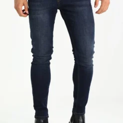 Pier One Jeans Skinny Fit - Dark Blue Denim