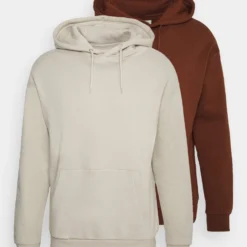 Pier One 2 Pack - Hoodie - Brown/Tan -Pier One-Winkel 387353c8250148b999109e88c7554a6a scaled