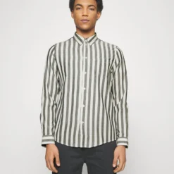 Pier One Overhemd - Dark Blue/White