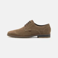 Pier One Leather - Veterschoenen - Taupe