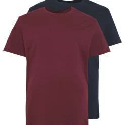 Pier One 2 Pack - T-Shirt Basic - Dark Blue/Bordeaux -Pier One-Winkel 5ca9e549eb7442b1ada1ae81856f1fde scaled