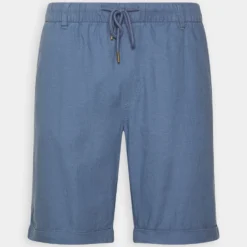Pier One Linen Blend Drawcord Shorts- Shorts - Blue -Pier One-Winkel 609305b411ae4fd897e85e7620e5b545 scaled