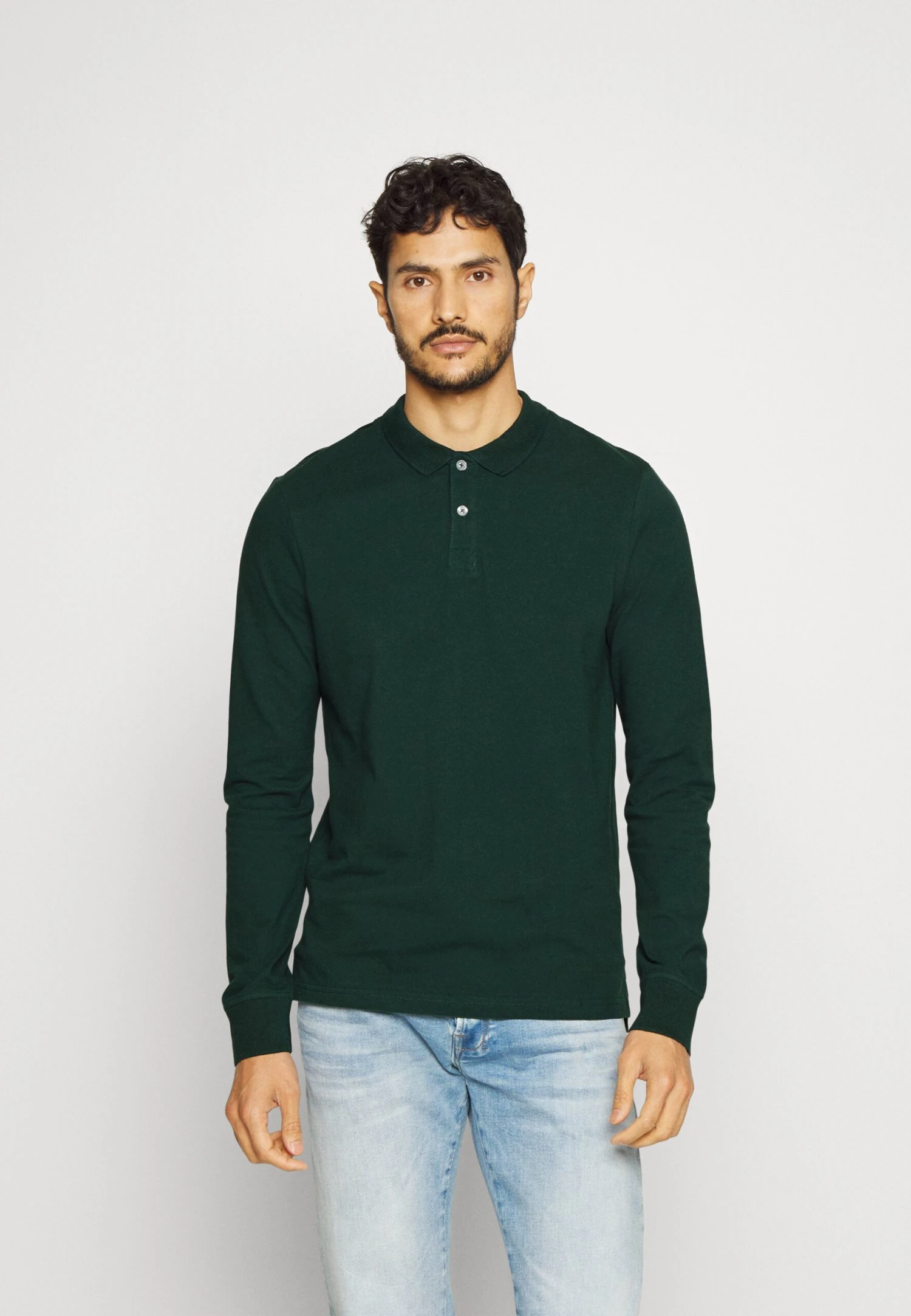 Long Sleeve 2 Pack- Poloshirt - Dark Grey/Khaki Pier One Long Sleeve 2 Pack- Poloshirt - Dark Grey/Khaki -Pier One-Winkel 7501369a7a944102984e80858253e930 scaled