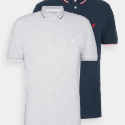 Pier One 2 Pack - Poloshirt - Light Grey/Dark Blue -Pier One-Winkel 80fc7d2c93fe45a4bd2b3e1128ea88bd scaled