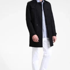 Pier One Trenchcoat - Black -Pier One-Winkel 850aa5fcfa62411dbf3b4dea67dc0bfc