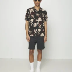 Pier One 2 Pack - Shorts - Olive/Black