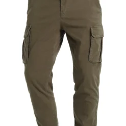 Pier One Cuffed Skinny Trouser- Cargobroek - Khaki -Pier One-Winkel 8b5d9a7661e7447cbc122a53d9869344