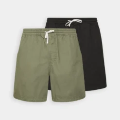 Pier One 2 Pack - Shorts - Olive/Black -Pier One-Winkel 8f4f659af78442c185d8dbca74fb1591 scaled