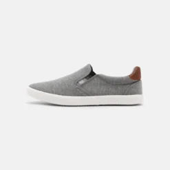 Pier One Unisex - Instappers - Dark Grey