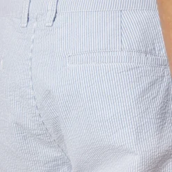 Pier One Pleated Seersucker Short - Shorts - Blue -Pier One-Winkel 9511fb9334b8406c8dc31dbeff7d97b9 scaled
