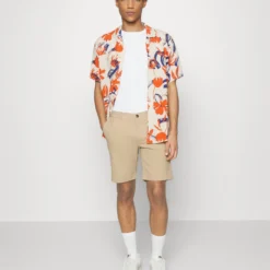 Pier One 2 Pack - Shorts - Tan/Black