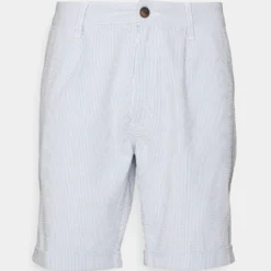 Pier One Pleated Seersucker Short - Shorts - Blue -Pier One-Winkel a020ce1da6b84bd9bdafa40d5705abc0 scaled