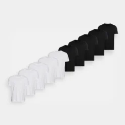Pier One 10 Pack - T-Shirt Basic - White/Black -Pier One-Winkel a47858ffbc3a4fd8908751110de7e4fb scaled