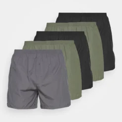 Pier One 5 Pack - Boxershort - Black/Khaki/Dark Grey 6 Pier One 5 Pack - Boxershort - Black/Khaki/Dark Grey -Pier One-Winkel aabf1b6cd2d84a338064454393e5f372 scaled