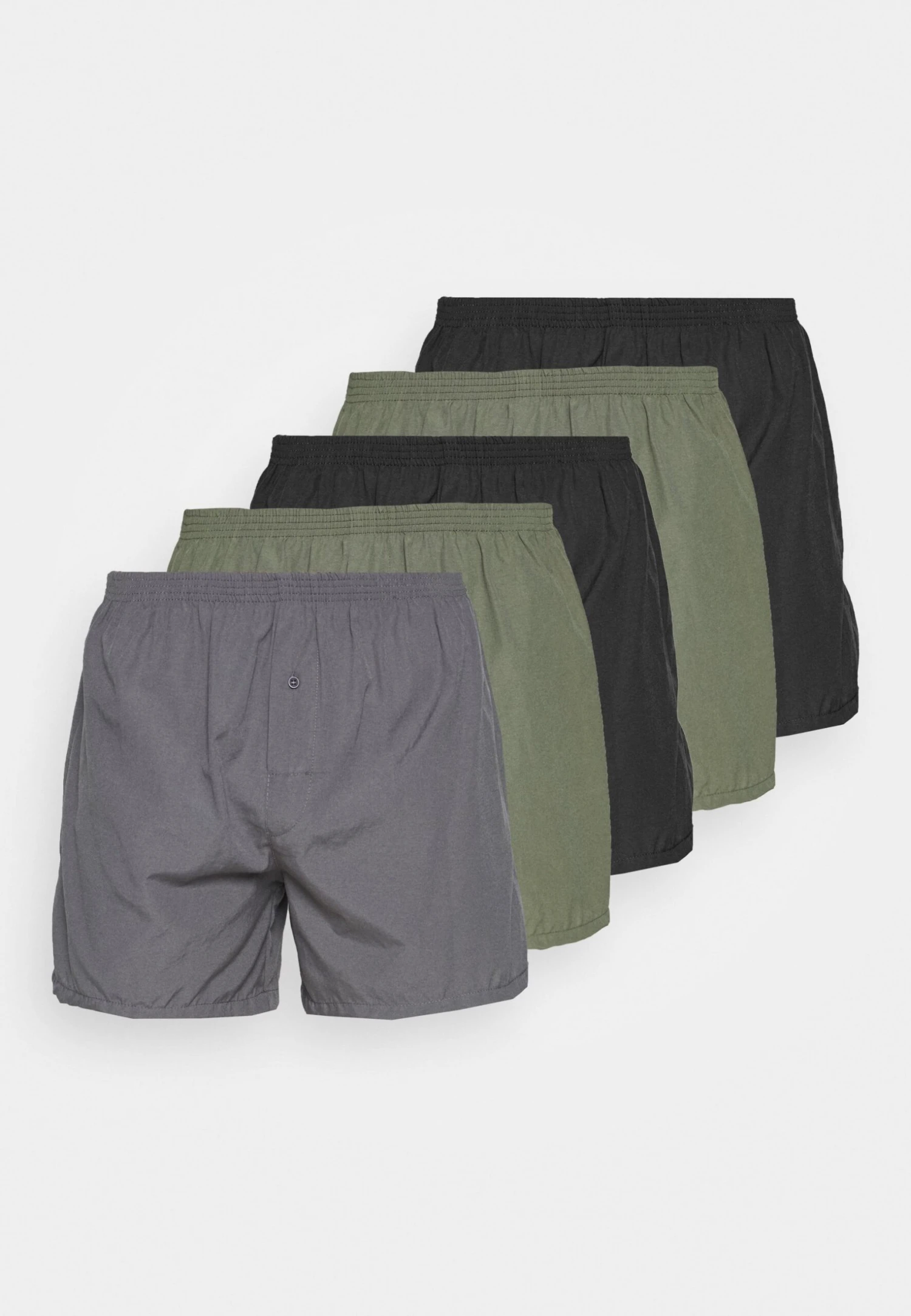 5 Pack - Boxershort - Black/Khaki/Dark Grey Pier One 5 Pack - Boxershort - Black/Khaki/Dark Grey -Pier One-Winkel aabf1b6cd2d84a338064454393e5f372 scaled