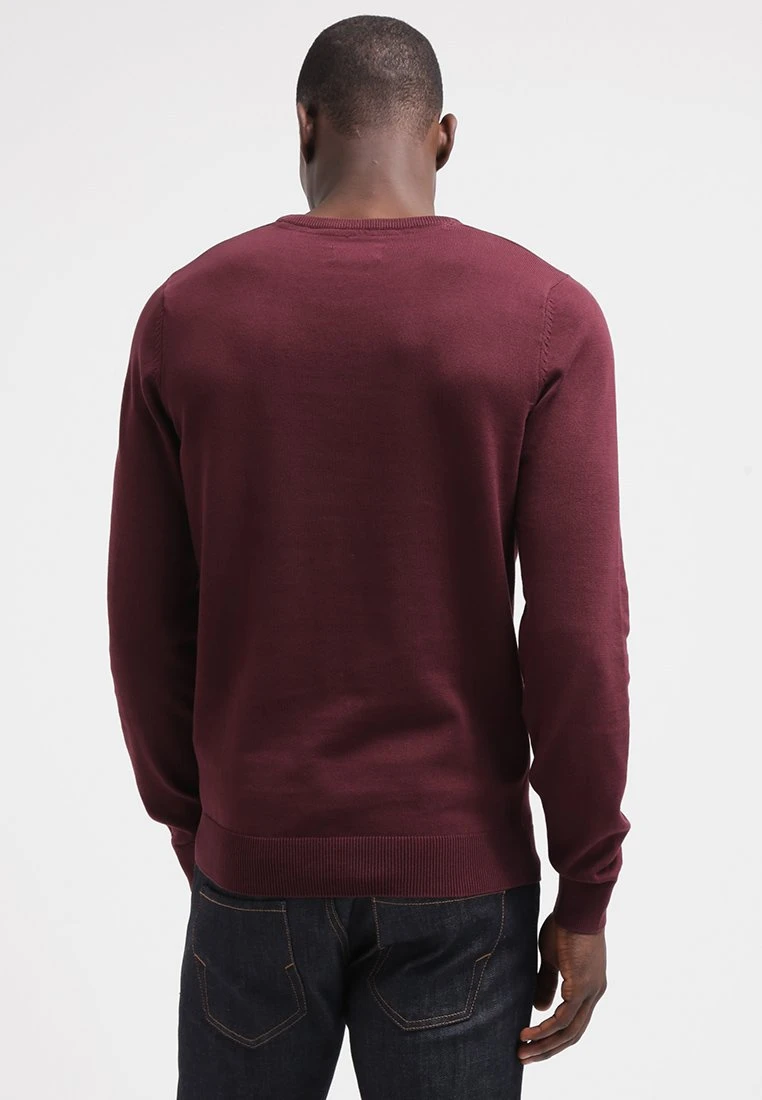Basic Crewneck - Trui - Bordeaux Pier One Basic Crewneck - Trui - Bordeaux -Pier One-Winkel aaf245cbddbb47c589ef82b506fadeca