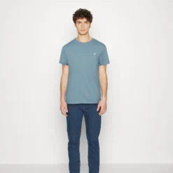 Pier One 5 Pack - T-Shirt Basic - Beige/White/Light Blue