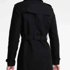 Pier One Trenchcoat - Black -Pier One-Winkel b5078c2122bd4e41a79beda6055dff80