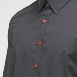 Pier One Overhemd - Black/Red -Pier One-Winkel c016a10a338d49acb1071c665646f88d