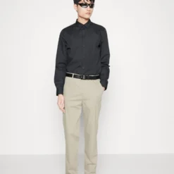 Pier One 2 Pack - Zakelijk Overhemd - Black