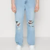 Pier One Distress On Knees - Relaxed Fit Jeans - Light Blue Denim -Pier One-Winkel c70e5d5afc5f4fc1bdf2398420fe8195 scaled