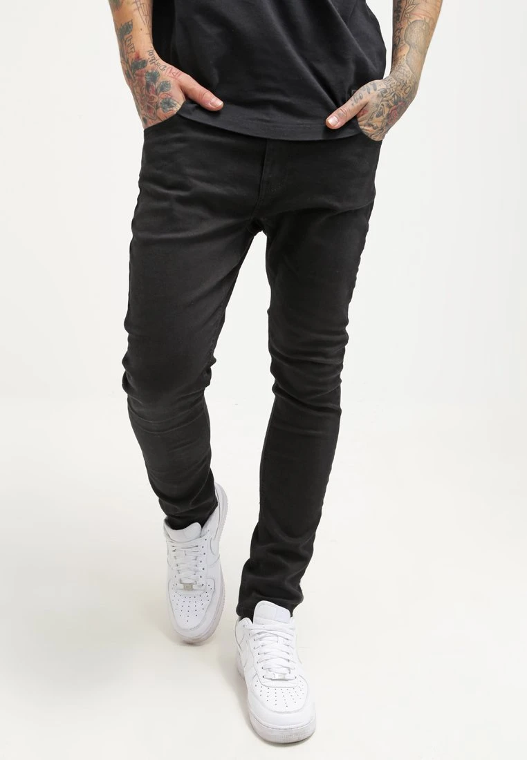 Slim Fit Jeans - Black Denim Pier One Slim Fit Jeans - Black Denim -Pier One-Winkel c95b5c66adef4b02b76a41cdc806aaee