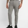 Pier One Cuffed Skinny Trouser- Cargobroek - Grey -Pier One-Winkel cf622340c03a4d19959ae806ee508811