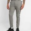 Pier One Cuffed Skinny Trouser- Cargobroek - Grey -Pier One-Winkel cf622340c03a4d19959ae806ee508811 scaled