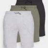 Pier One 3 Pack - Pyjamabroek - Black/Mottled Grey/Khaki -Pier One-Winkel cfd63269131c47ba85b5a0772f5e7b9f
