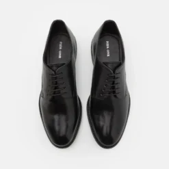 Pier One Leather - Veterschoenen - Black 5 Pier One Leather - Veterschoenen - Black -Pier One-Winkel d329b480fd9647fcb02de0ad52e20a04 scaled