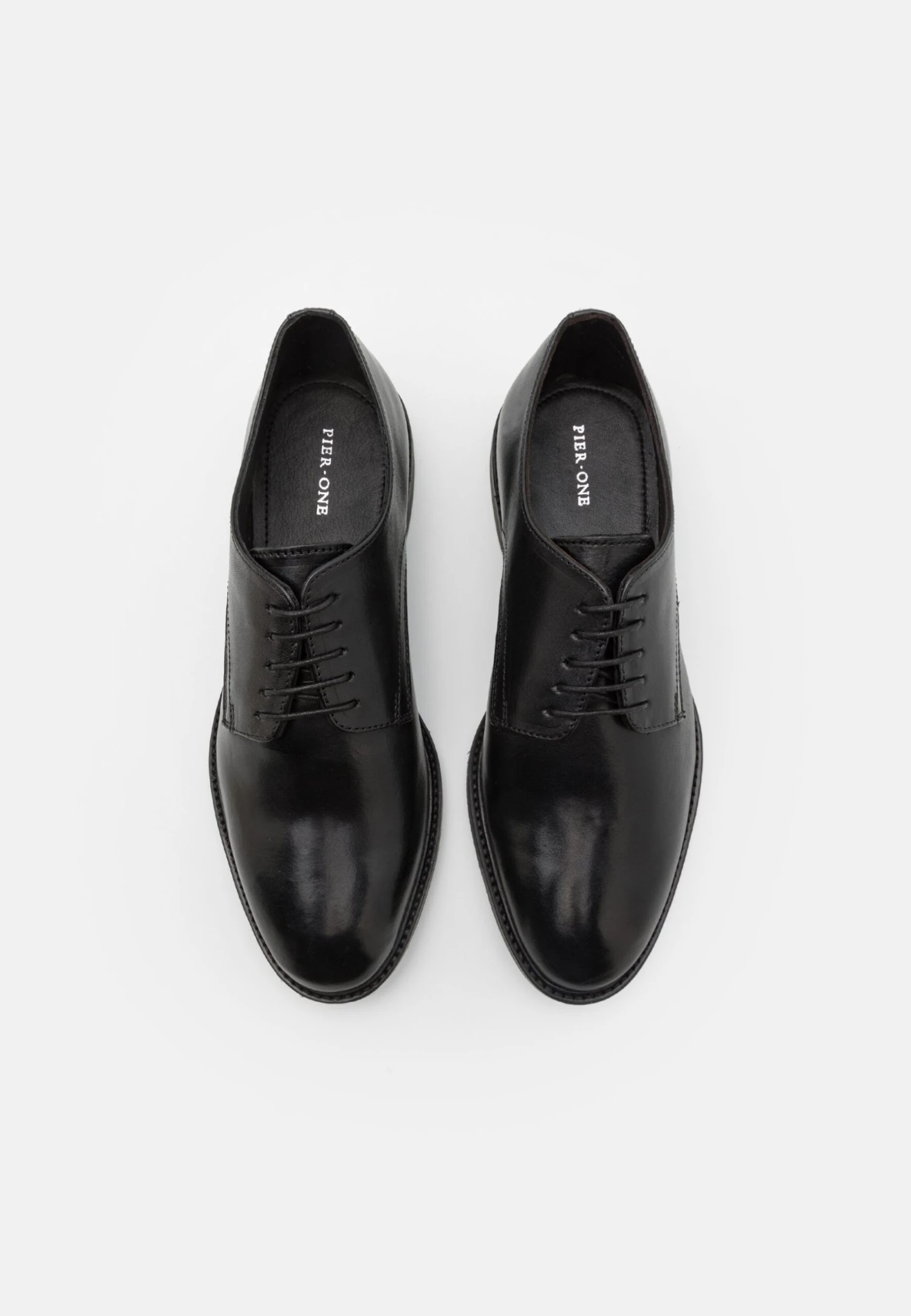 Leather - Veterschoenen - Black Pier One Leather - Veterschoenen - Black -Pier One-Winkel d329b480fd9647fcb02de0ad52e20a04 scaled