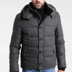 Pier One Winterjas - Grey Melange