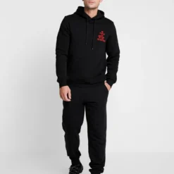 Pier One 2 Pack - Trainingsbroek - Black/Mottled Light Gre