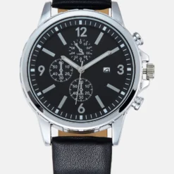 Pier One Horloge - Black/Silver-Coloured