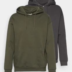 Pier One 2 Pack - Hoodie - Olive/Grey -Pier One-Winkel e9b77bcede62405a96690341784f3595 scaled