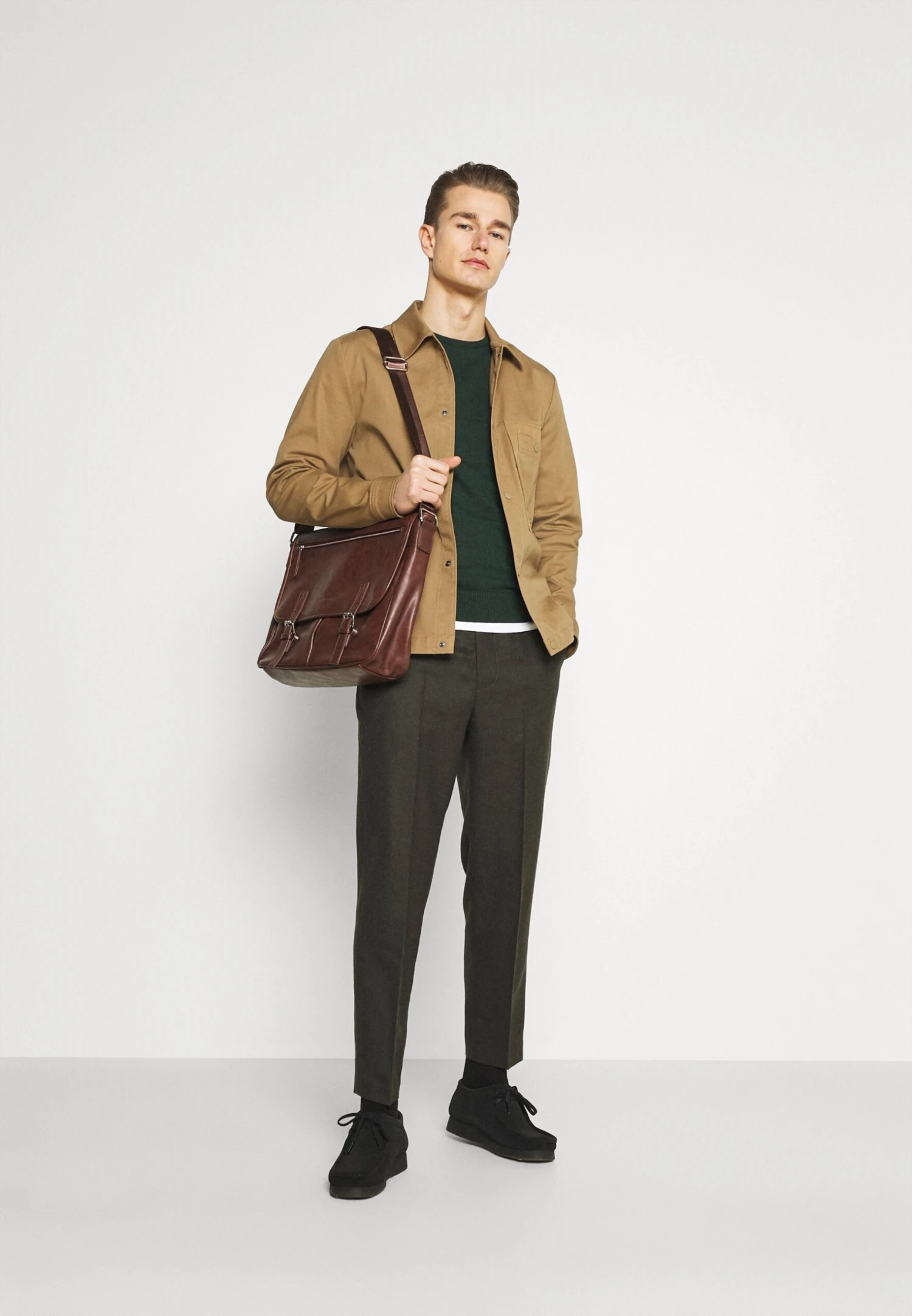 Basic Crewneck - Trui - Mottled Dark Green Pier One Basic Crewneck - Trui - Mottled Dark Green -Pier One-Winkel eb84a8f377ec474ab86e9d50a09dfb61 scaled