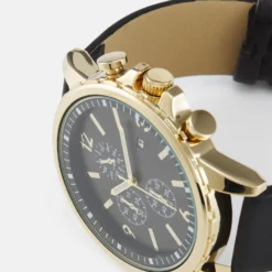 Pier One Unisex - Chronograaf - Black/Gold-Coloured -Pier One-Winkel eec72deb7b2740719a136e412abc57b2 scaled