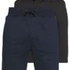 Pier One 2 Pack - Shorts - Dark Blue/Black -Pier One-Winkel eee667fe5816453a9c270d93494b5613