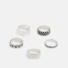 Pier One 5 Pack - Ring - Silver-Coloured -Pier One-Winkel fc3926f0e1e341beb8f9300523b0deb6